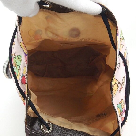 SELLECTION Backpack Â· Daypack Pink Brown Silver Women Authentic secondhand main image 6